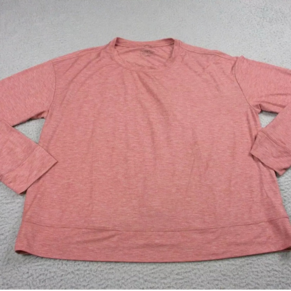 Patagonia Pink Glorya long Sleeve , Twist back Relaxed Tee